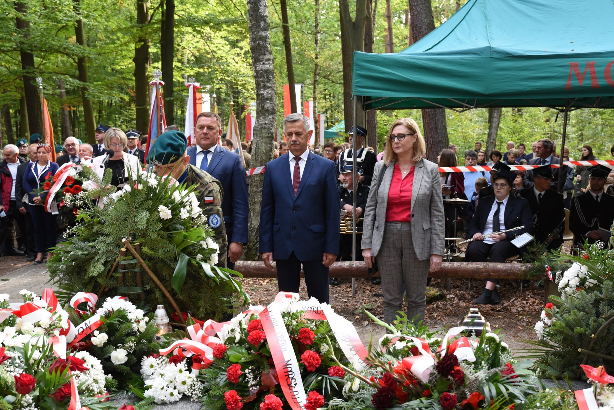 Władze Powiatu Rzeszowskiego oddały hołd pomordowanym w Turzy