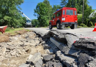 Skutki weekendowych nawałnic w Powiecie Rzeszowskim