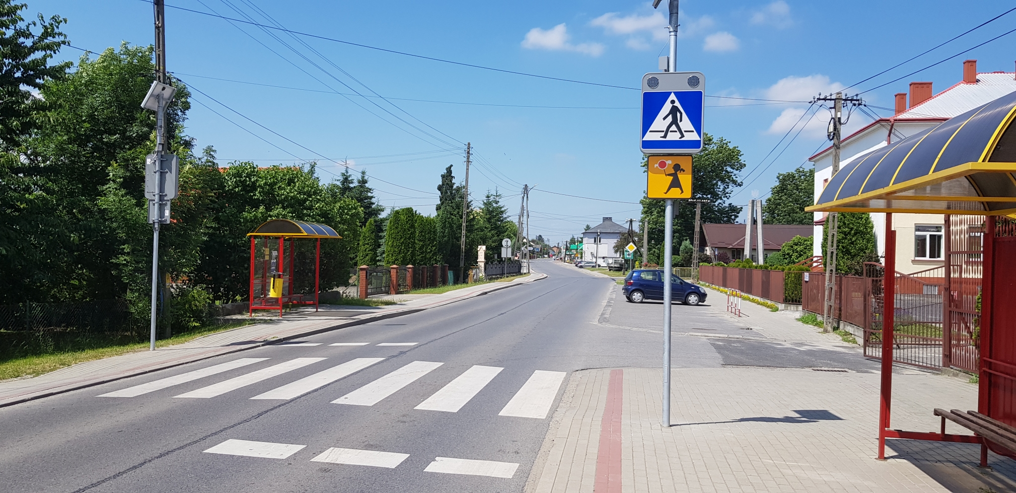 Bezpieczniejsza droga do szkoły dzięki inwestycji realizowanej przez powiat rzeszowski