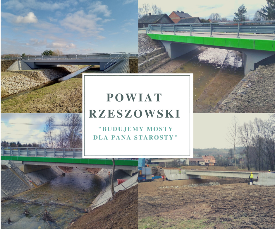 Powiat Rzeszowski w ubiegłym roku wyremontował cztery duże obiekty mostowe