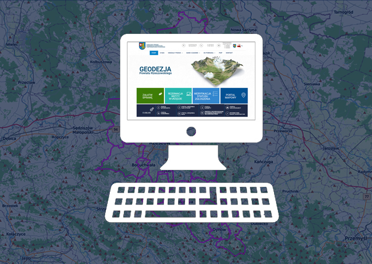 Nowa strona internetowa Powiatowego Ośrodka Dokumentacji Geodezyjnej i Kartograficznej
