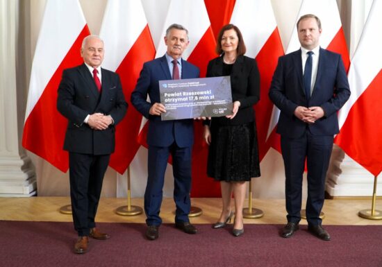 Miliony dla Powiatu Rzeszowskiego z „Polskiego Ładu”