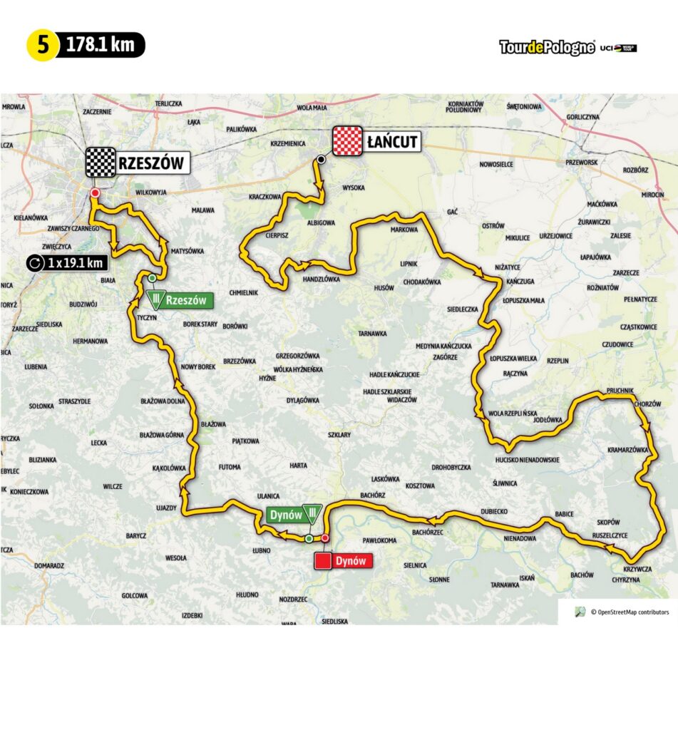 Tour de Pologne przejedzie przez powiat rzeszowski