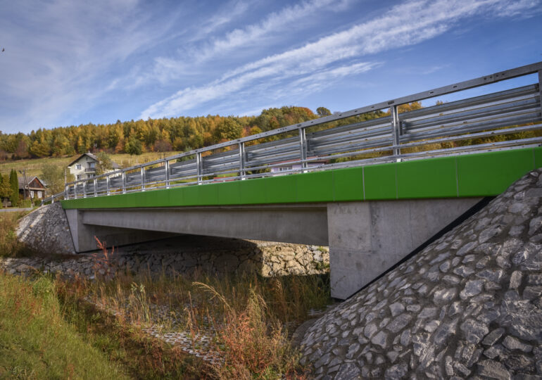Uroczyste otwarcie mostu w Błędowej Tyczyńskiej