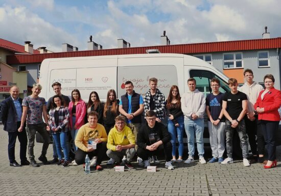 AKCJA KRWIODAWSTWA w Zespole Szkół Zawodowych im. Kardynała Stefana Wyszyńskiego w Dynowie.