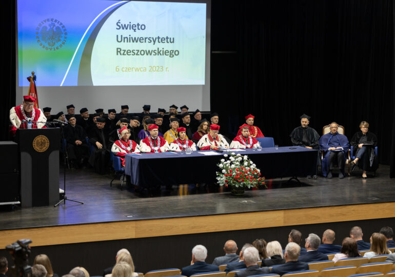Święto Uniwersytetu Rzeszowskiego połączone z nadaniem godności honoris causa