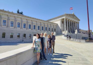 Nauczyciele Zespołu Szkół w Sokołowie w Austrii