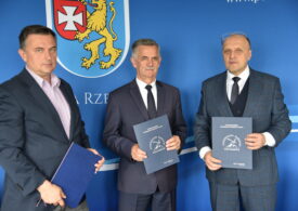 Podpisanie porozumienia pomiędzy Powiatem Rzeszowskim a Urzędem Statystycznym w Rzeszowie