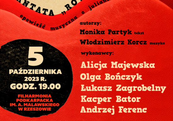 Kantata „Równanie serca” czyli opowieść muzyczna o Julianie Przybosiu w Filharmonii Podkarpackiej