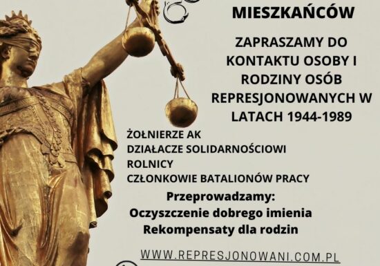Rekompensata za represje 1944 – 1989