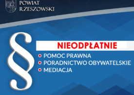 Nieodpłatna pomoc prawna dla mieszkańców powiatu rzeszowskiego