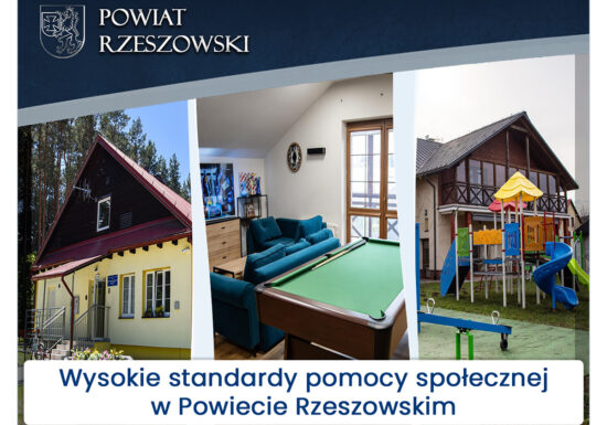 Wysokie standardy pomocy społecznej w Powiecie Rzeszowskim