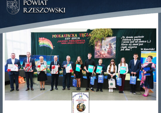 XXIV edycja Wojewódzkiego Konkursu Podkarpacka Tęcza pod hasłem „LEGENDY PODKARPACIA -   ludzie, miejsca i historie”.  w Zespole Szkół Zawodowych im. Kardynała Stefana Wyszyńskiego  w Dynowie