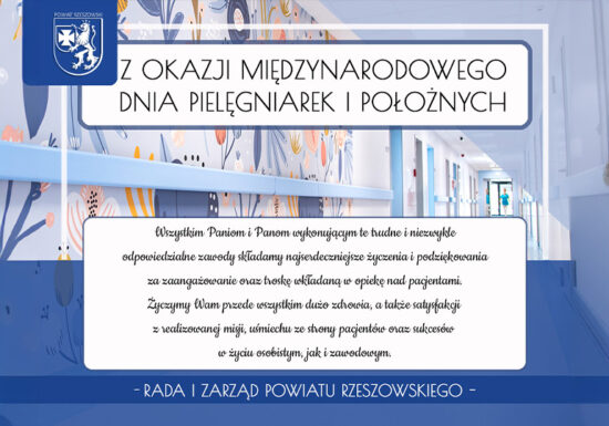 Z okazji Międzynarodowego Dnia Pielęgniarek i Położnych