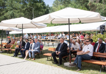 Spotkanie integracyjne w Domu Pomocy Społecznej w Górnie