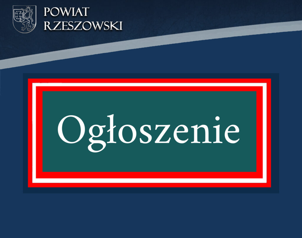 Ogłoszenie