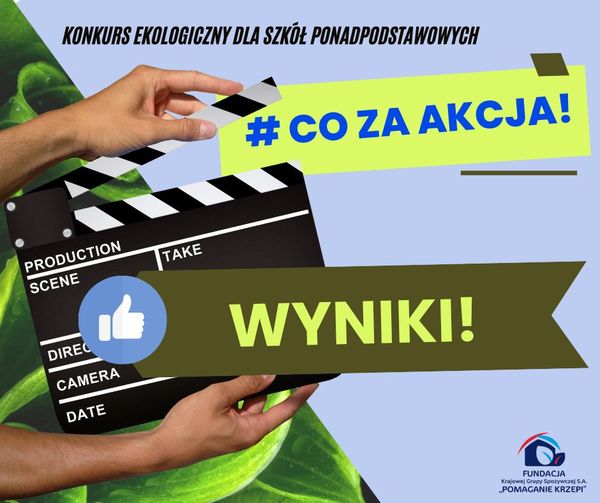 I miejsce uczniów Zespołu Szkół Zawodowych im. Kardynała Stefana Wyszyńskiego w Dynowie w Ogólnopolskim Konkursie „Co za akcja” ?