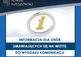 INFORMACJA DLA OSÓB UMAWIAJĄCYCH SIĘ NA WIZYTĘ DO WYDZIAŁU KOMUNIKACJI