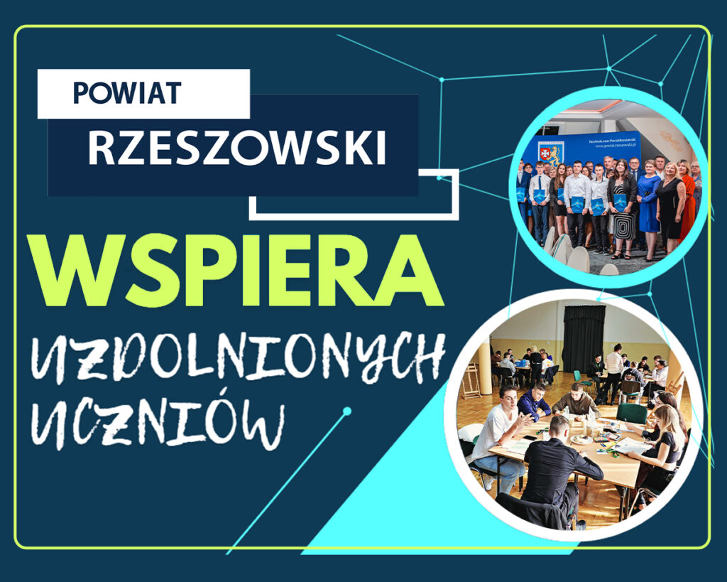 wspiera uzdolnionych uczniów