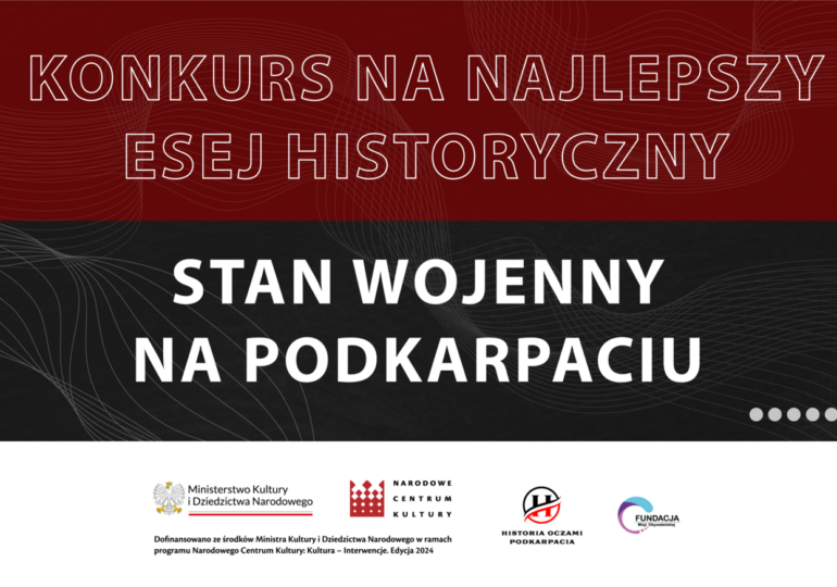 III EDYCJA KONKURSU NA NAJLEPSZY ESEJ HISTORYCZNY