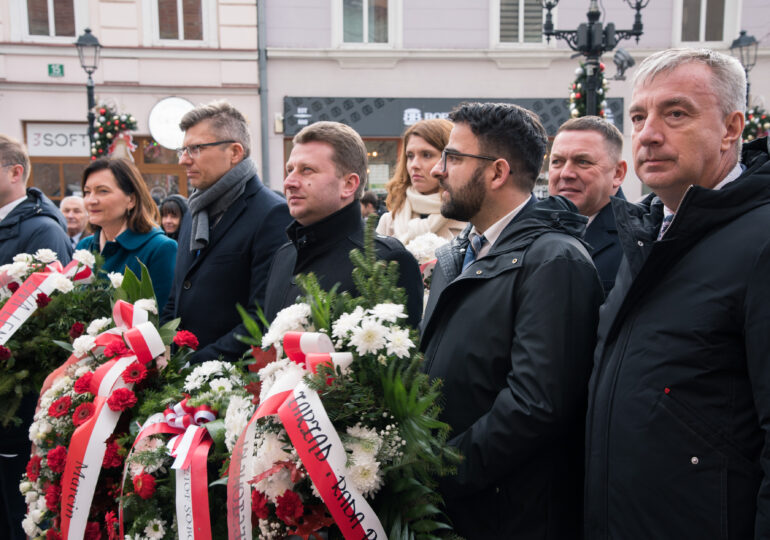 Uroczystości 43. rocznicy stanu wojennego w Rzeszowie