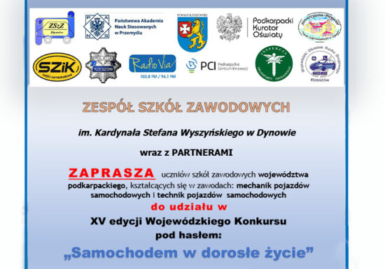 XV edycja Wojewódzkiego Konkursu pod nazwą: „Samochodem w Dorosłe Życie"