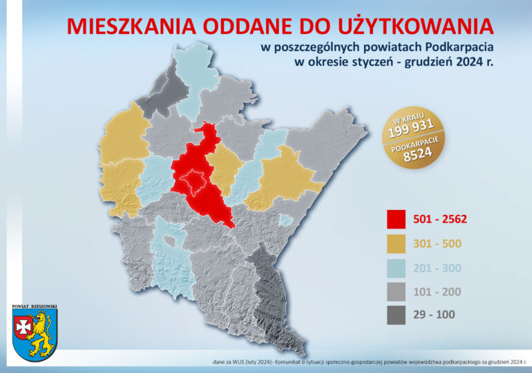 Powiat Rzeszowski na fali rozwoju: wzrosty w budownictwie mieszkaniowym i optymizm na przyszłość