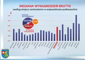 Zarobki mieszkańców powiatu rzeszowskiego w peletonie województwa podkarpackiego!