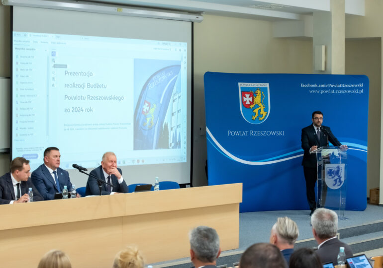 Absolutorium dla władz Powiatu Rzeszowskiego