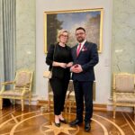Srebrny Krzyż Zasługi dla starosty Krzysztofa Jarosza