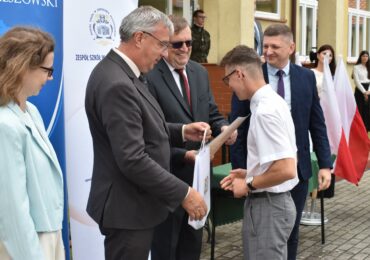 Zakończenie roku w ZS w Sokołowie Młp.