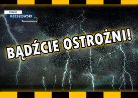 Burze i intensywne opady deszczu w powiecie rzeszowskim