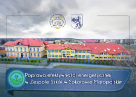 Zabytkowa szkoła, nowoczesne rozwiązania. Podpisaliśmy umowę na termomodernizację Zespołu Szkół w Sokołowie Małopolskim