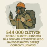 Powiat Rzeszowski otrzymał kolejną dotację na ochronę ludności