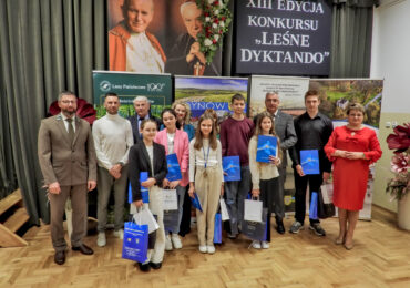 XIII edycja Wojewódzkiego Konkursu Ortograficznego „Leśne dyktando” w ZSZ im. Kard. Stefana Wyszyńskiego w Dynowie