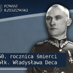 60. rocznica śmierci płk. Władysława Deca