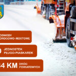 Intensywne opady śniegu – służby pracują w terenie!