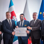 Oficjalne przekazanie środków na scalenie gruntów w Woli Rafałowskiej