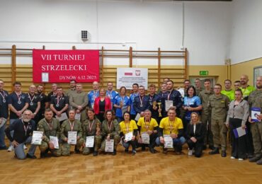 VII Turniej Strzelecki o Puchar Starosty Rzeszowskiego dla drużyn reprezentujących różne instytucje rozstrzygnięty