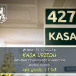Godziny otwarcia kasy urzędu 31.12.2025 r.