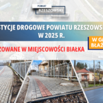 Inwestycje drogowe Powiatu Rzeszowskiego – podsumowanie 2025 roku część II