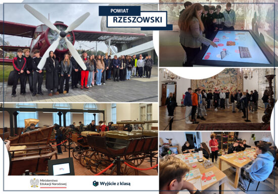 Szkoły prowadzone przez Powiat Rzeszowski uczestniczyły w&nbsp;przedsięwzięciu „Wyjście z klasą”