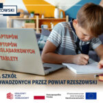 Ponad 500 nowych urządzeń dla szkół prowadzonych przez Powiat Rzeszowski