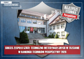 Sukces szkoły prowadzonej przez Powiat Rzeszowski w Rankingu Techników Perspektywy 2026