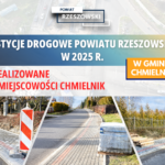 Inwestycje drogowe. Przebudowa chodnika w Chmielniku