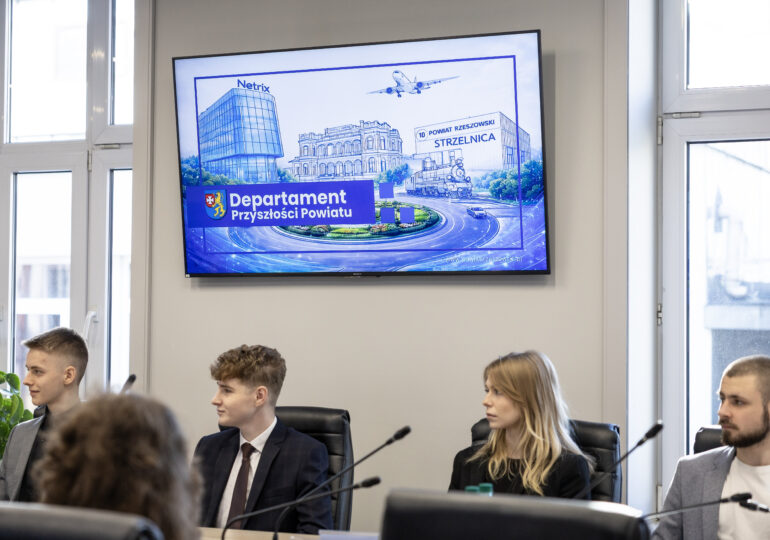 Młodzi dla przyszłości powiatu – powołano Departament Przyszłości Powiatu Rzeszowskiego