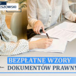 Bezpłatne wzory dokumentów prawnych dla mieszkańców i przedsiębiorców