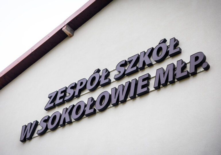 Zakończenie zadania: Poprawa efektywności energetycznej w Zespole Szkół w Sokołowie Młp.