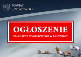 3 kwietnia - godziny otwarcia Kasy Starostwa