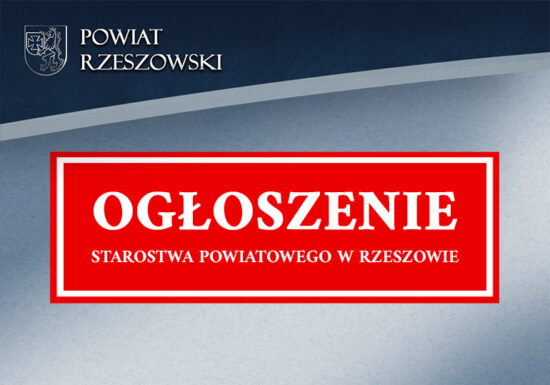 Ogłoszenie o konkursie na stanowisko Dyrektora Zespołu Szkół w Sokołowie Małopolskim
